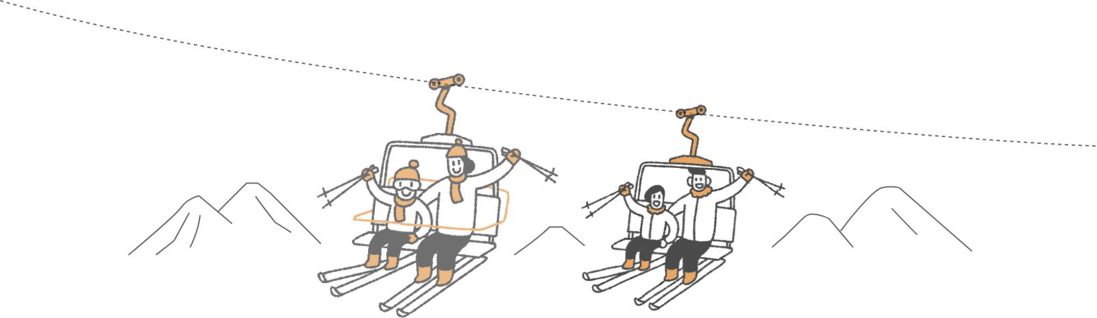 子供と一緒に雪山へ行こうnsdキッズプログラム