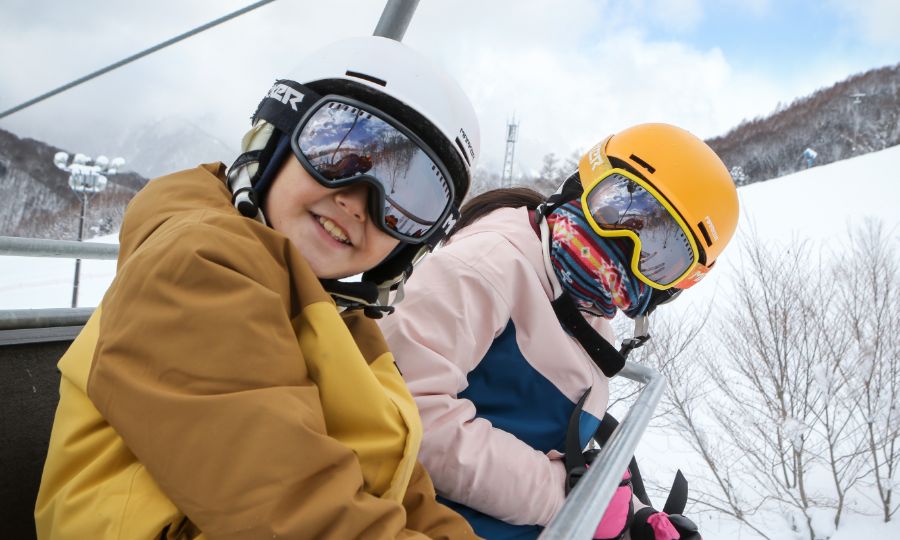 子供と一緒に雪山へ行こうnsdキッズプログラム