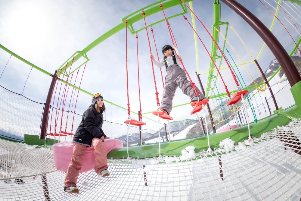 雪山ならではのアクティビティ！