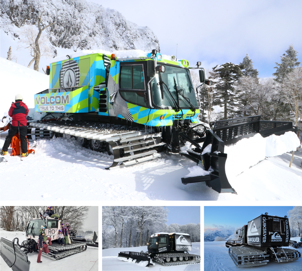 圧雪車&スノーキャットラッピング
